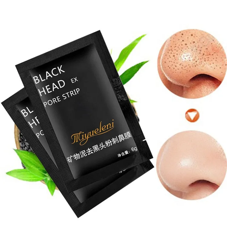 1 Pcs Sell Bamboo Charcoal Blackhead Remove Facial Masks Deep Cleansing Purifying Peel Off Black Nud Facail Face Masks