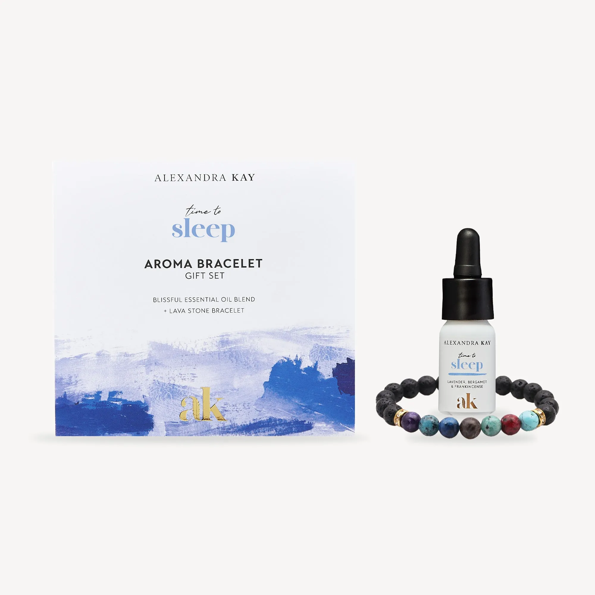 Alexandra Kay Time to Sleep Aroma Bracelet Gift Set