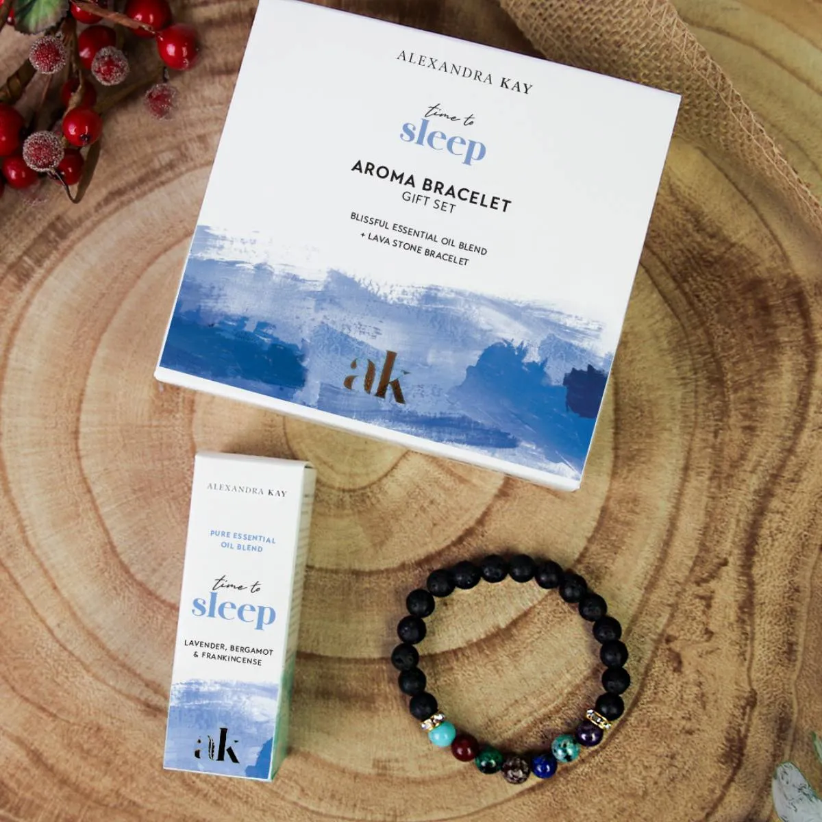 Alexandra Kay Time to Sleep Aroma Bracelet Gift Set