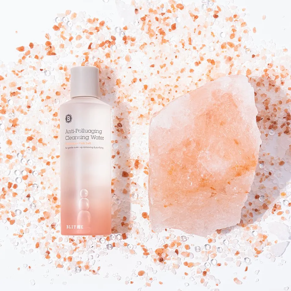 Anti Polluaging Cleansing Water with Himalayan Pink Sea Salt