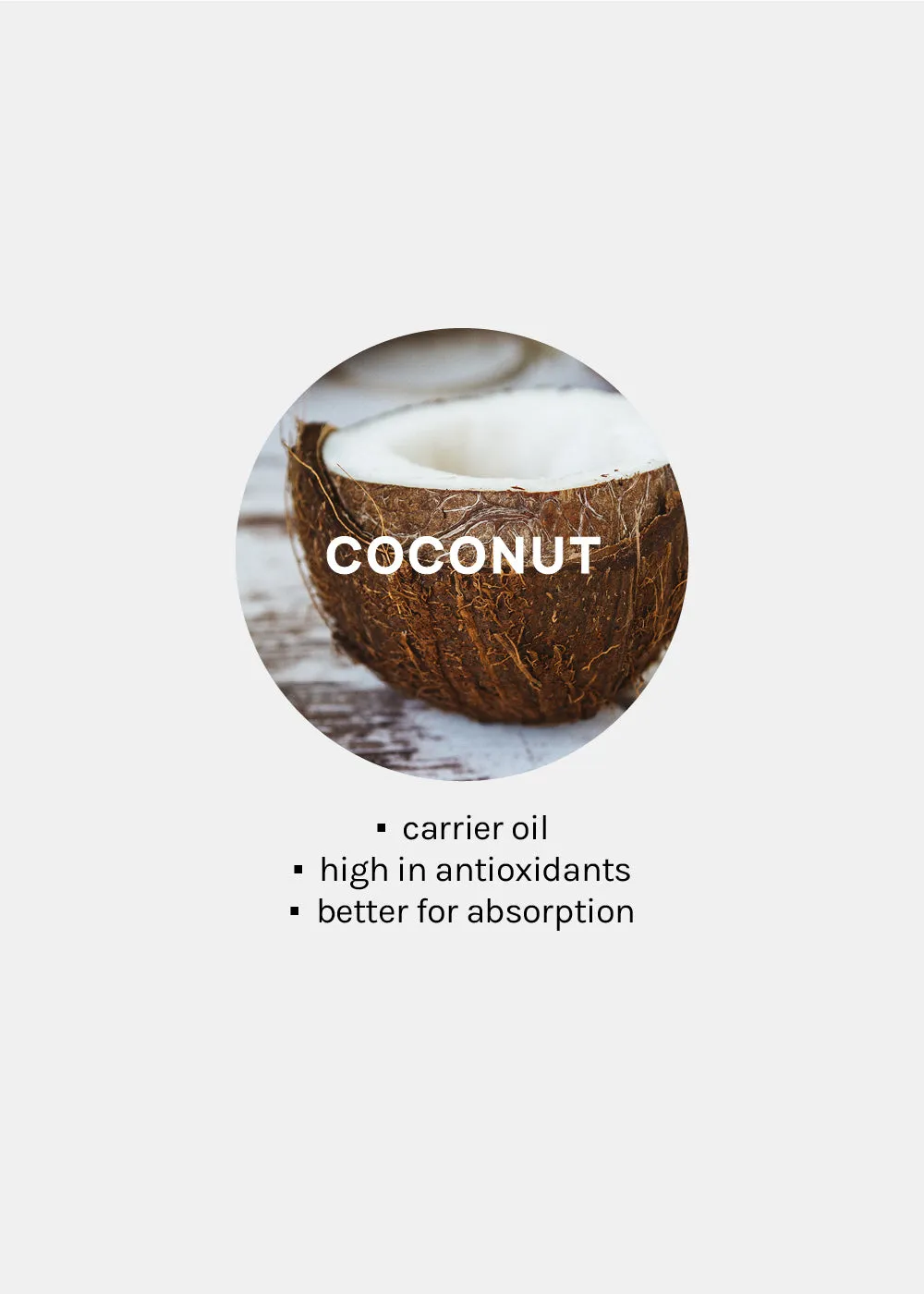 AOA 100% Carrier Oils - Coconut