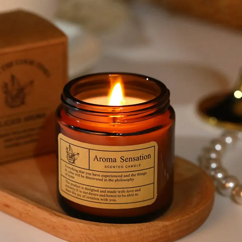 Aromatherapy Natural Soy Wax Candle - 100g