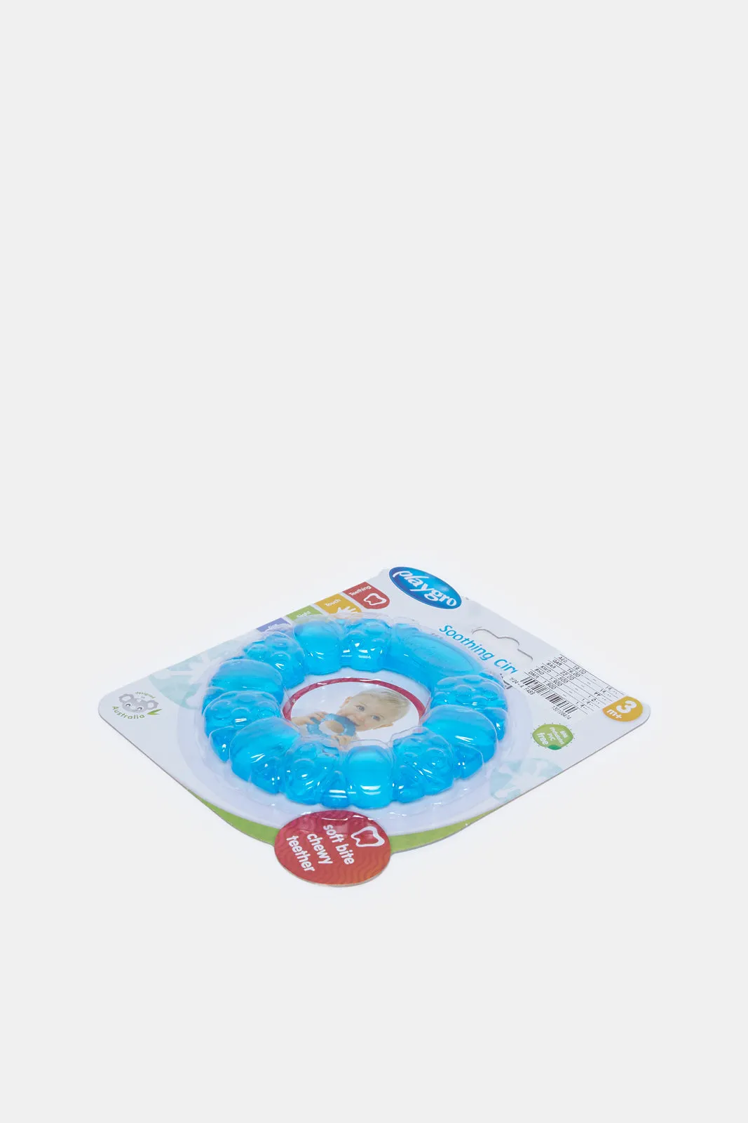 Baby Blue Soothing Circle Water Teether