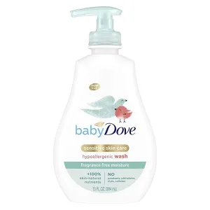 Baby Dove Sensitive Skin Care Hypoallergenic Wash 384ml