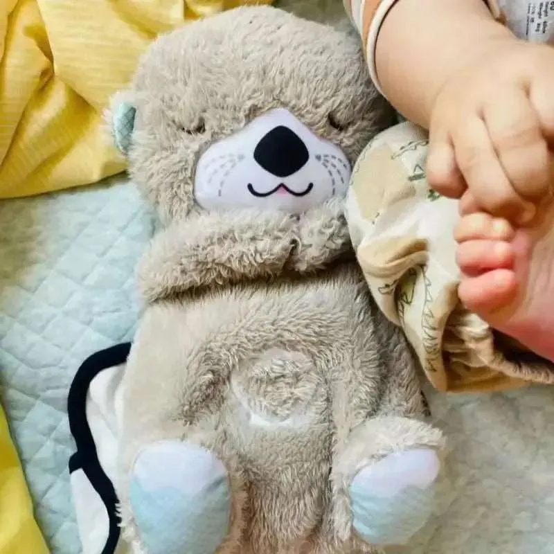 Baby Soothing Otter Plush Doll