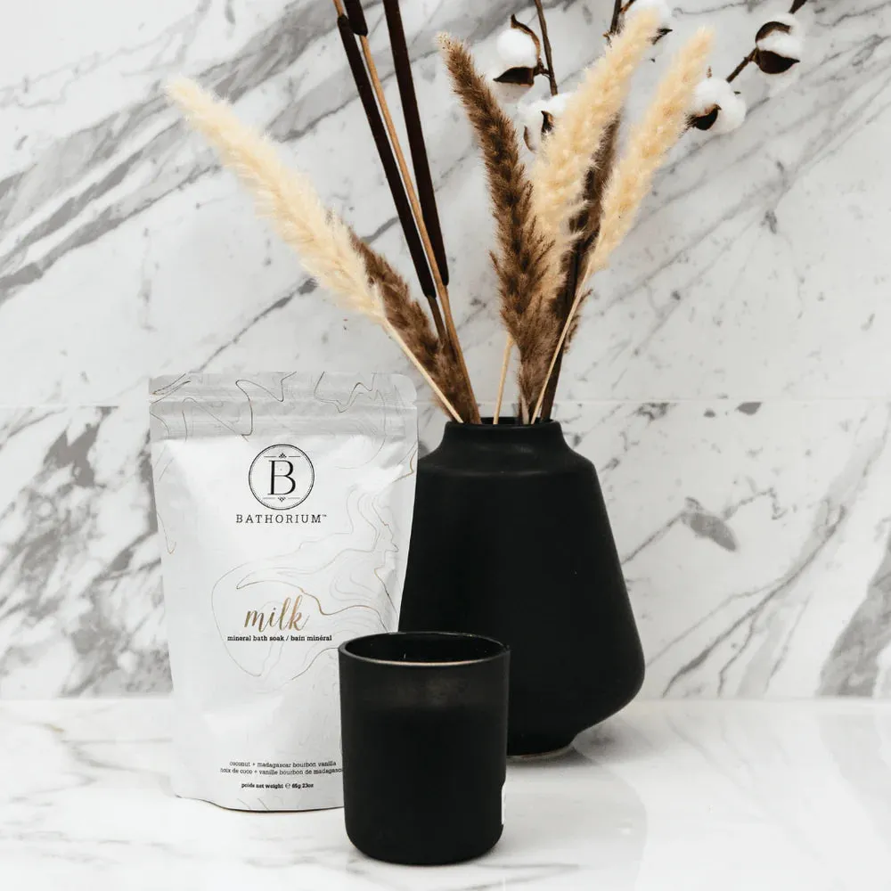 Bathorium | MILK Coconut   Vanilla Mineral Bath Soak