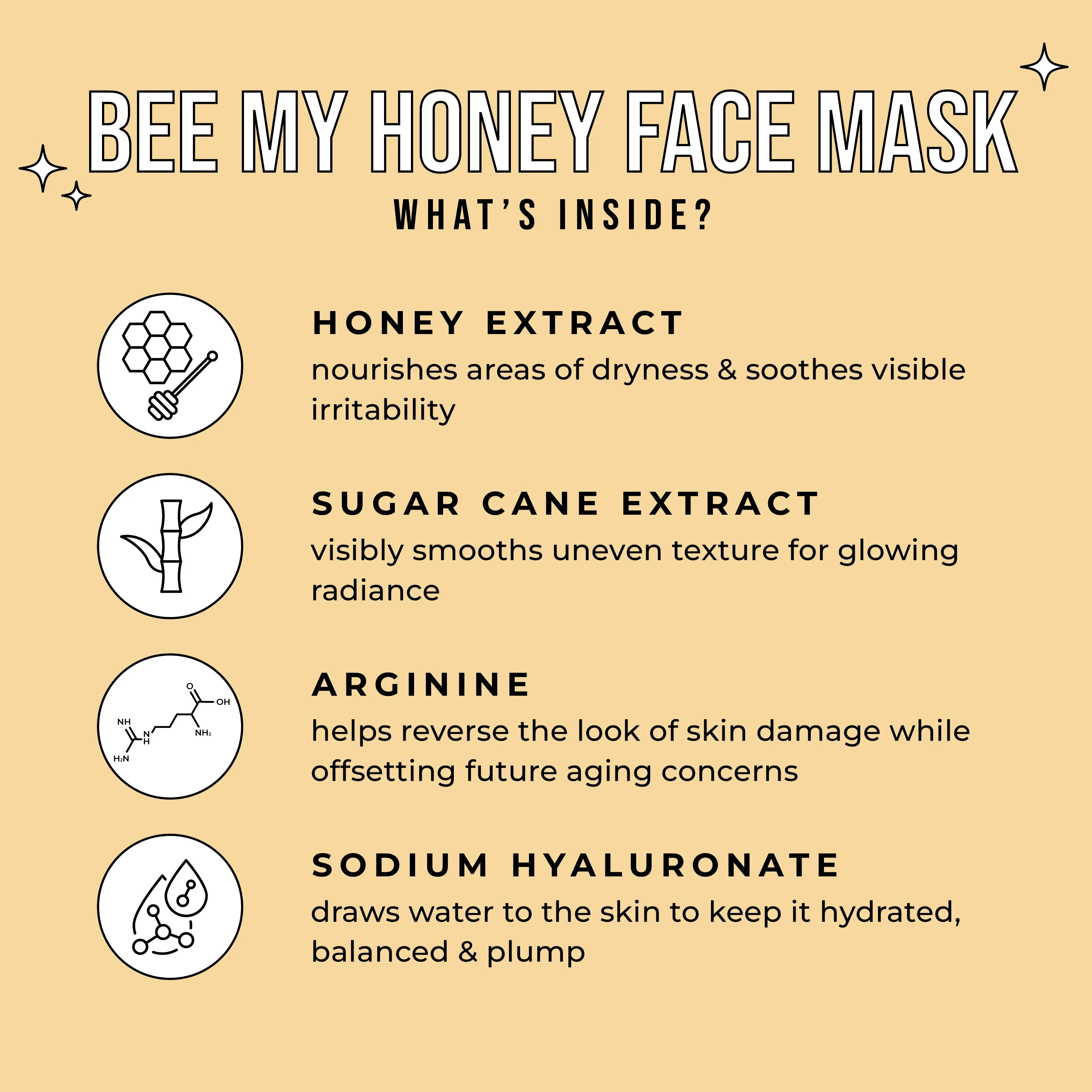 Bee My Honey Face Mask