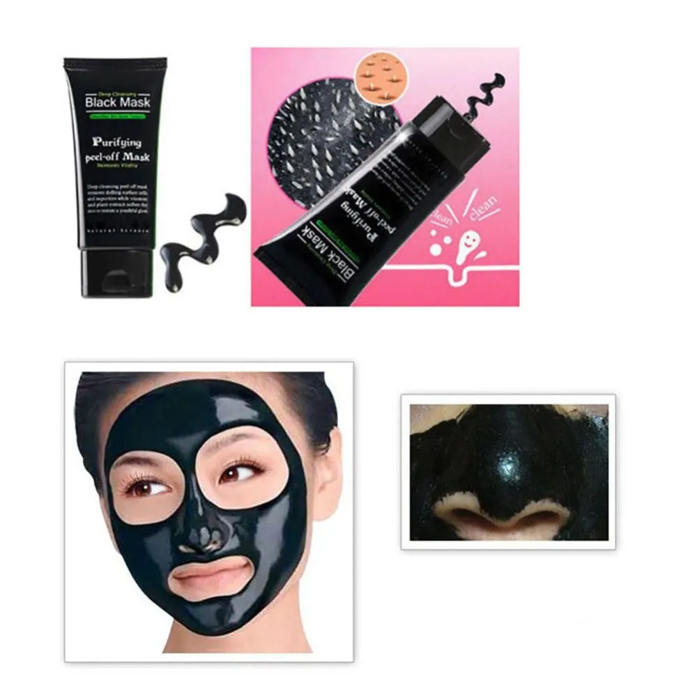 Blackhead Remover Deep Cleansing Purifying Peel Off Acne Mud Face Mask