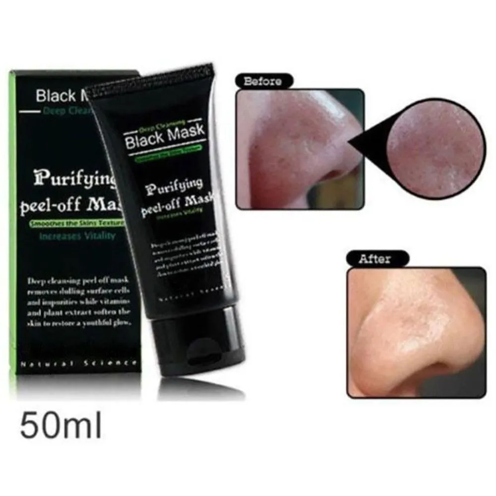 Blackhead Remover Deep Cleansing Purifying Peel Off Acne Mud Face Mask