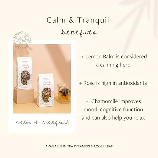 Calm & Tranquil Tea Organic - Mummy's Organics