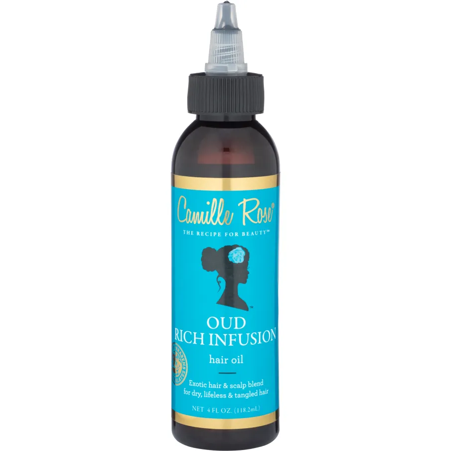 Camille Rose: Oud Rich Infusion Hair Oil 4oz