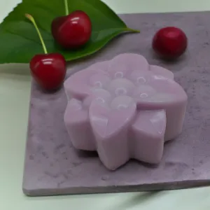 Cherry and Vanilla infused in Shea Butter Soap