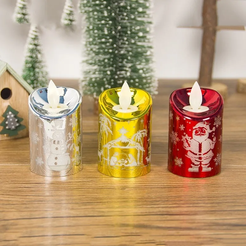 Creative Christmas Simulation Small Candle