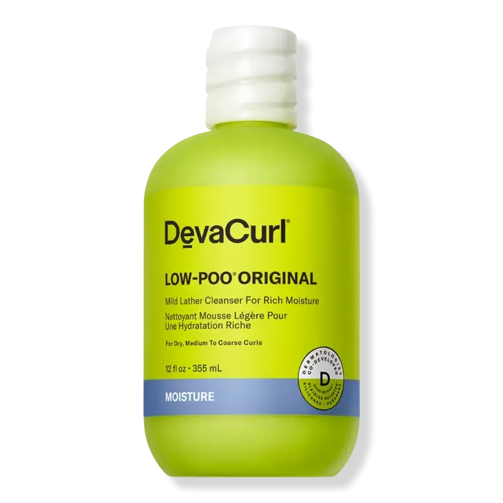 Deva Curl Low-Poo Original Mild Lather Cleanser for Rich Moisture