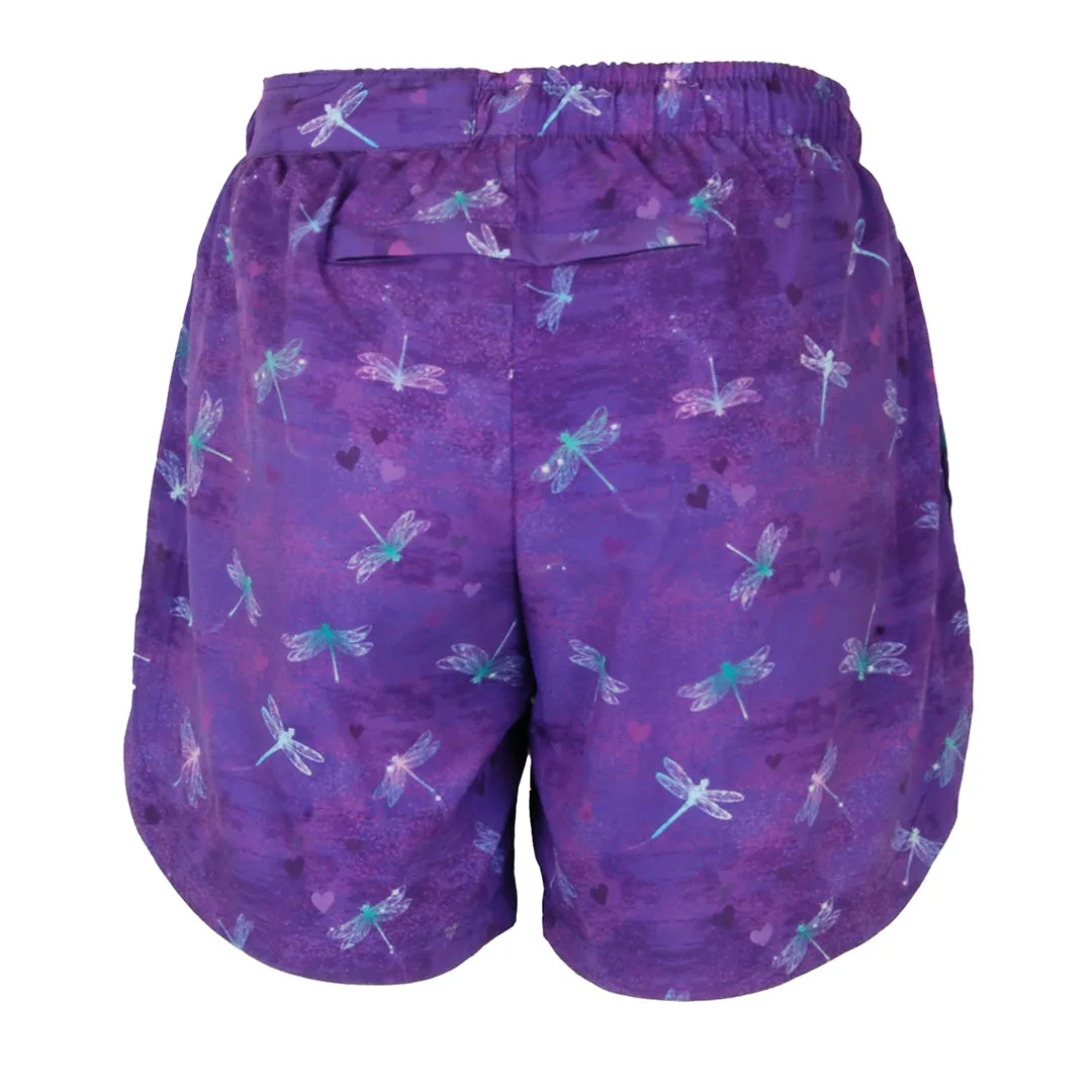 Double Layer Jazzy Shorts | Dragonfly