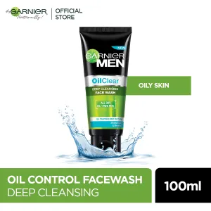 Garnier Men Oil Control Face Wash - 100ml