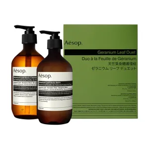 Geranium Leaf Body Care Kit