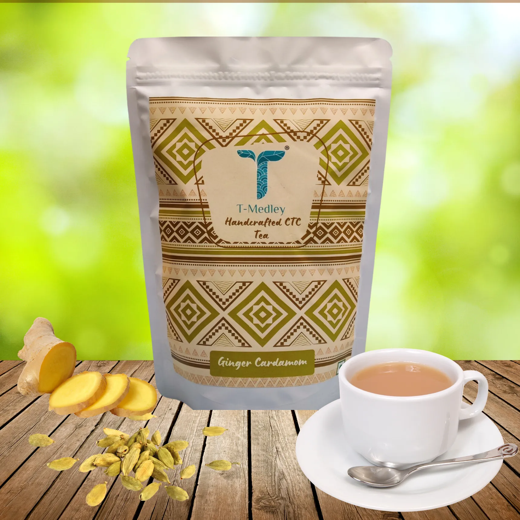 Ginger Cardamom Chai (250 gms)