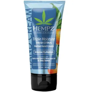 Hempz Triple Moisture Fresh Citrus Herbal Hand Cream