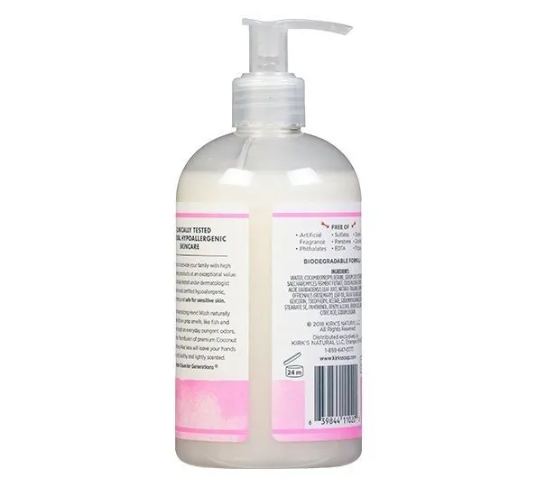 Kirk's Natural Odor Neutralizing Hydrating Hand Soap Rosemary & Sage 12 oz Liquid