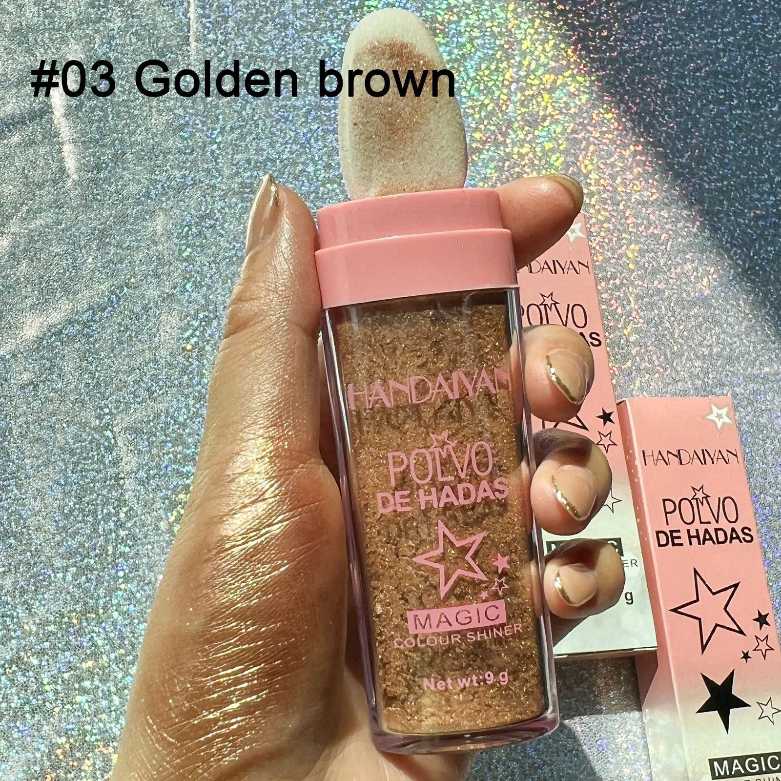 MA592 - Illuminating Makeup Highlighter Shimmer Powder