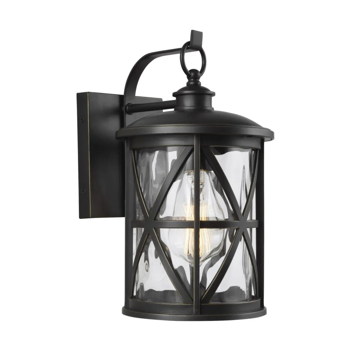 Millbrooke 12 In. Outdoor Barn Lights Antique Bronze Finish