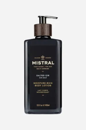 Mistral Salted Gin Moisture Rich Body Lotion - 13.5 Oz