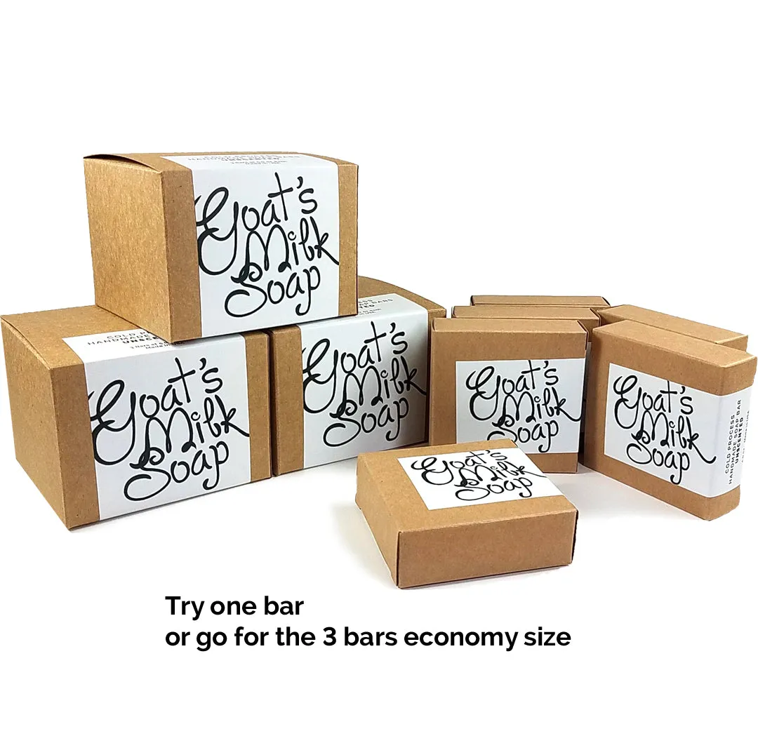 Moroccan Vanilla Handmade Fresh Goat's Milk Bar Soap (1 bar)