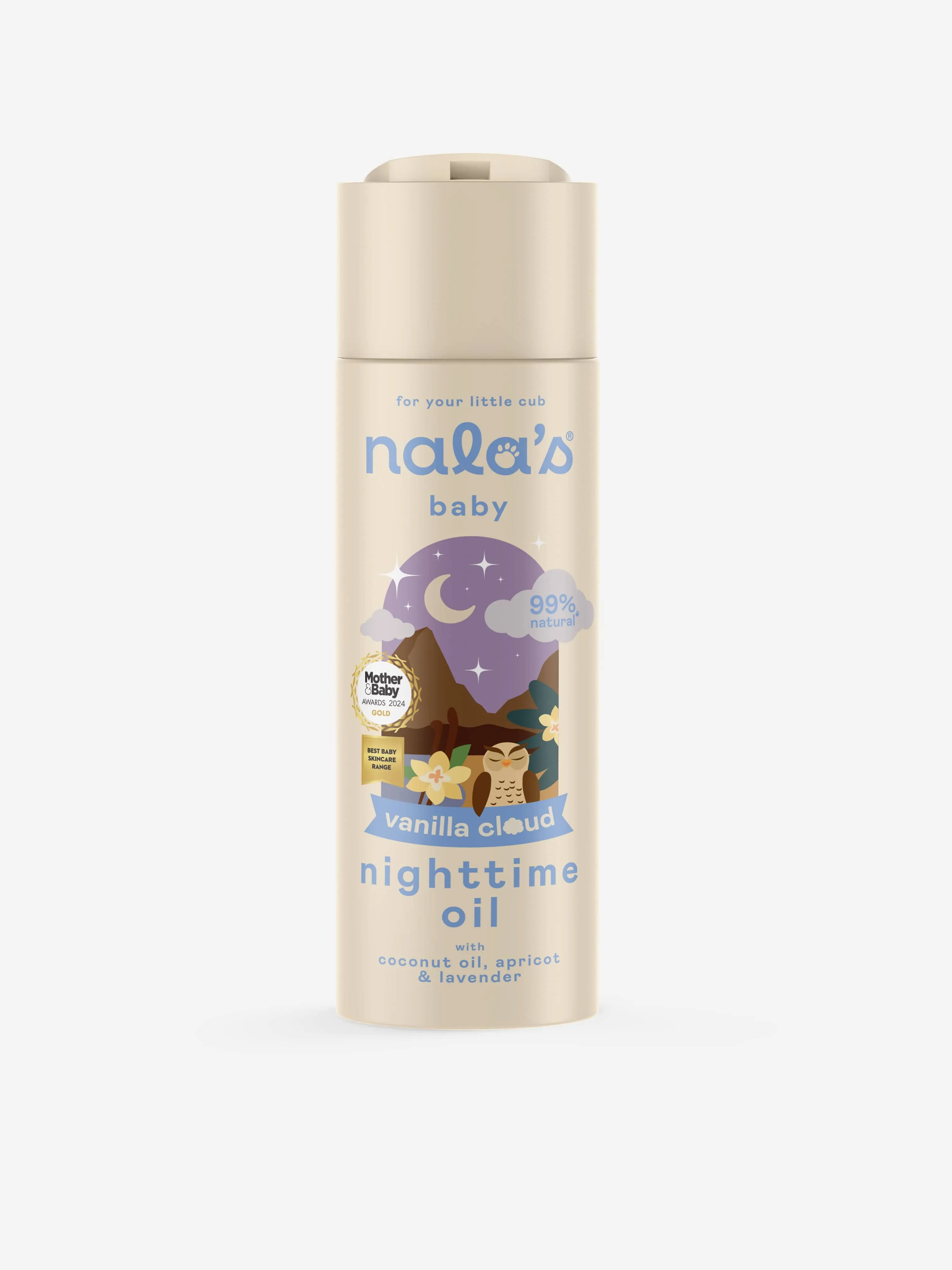 Nala's Baby Nighttime Oil Vanilla Cloud 200ml