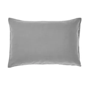 Nimes Linen Standard Pillowcase Ash