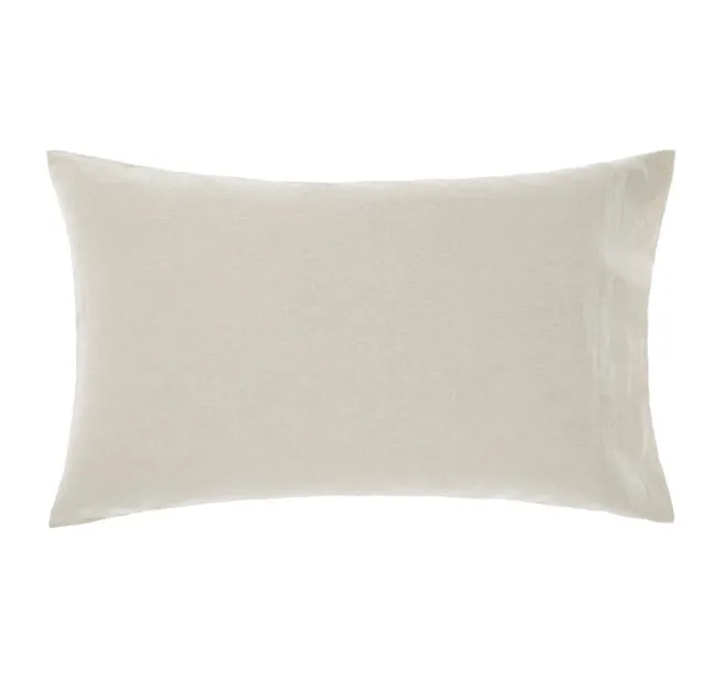 Nimes Linen Standard Pillowcase Natural