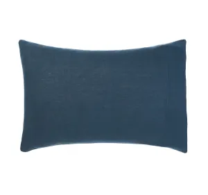 Nimes Linen Standard Pillowcase Navy