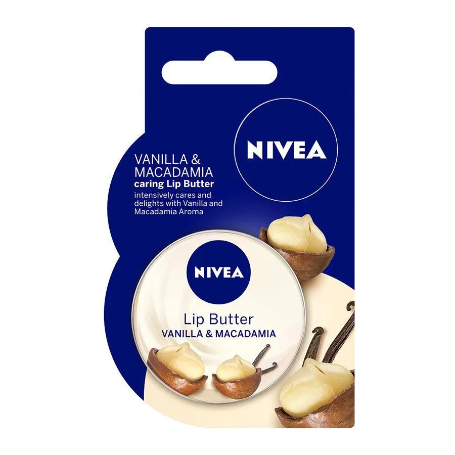 NIVEA Lip Butter Loose Tin Vanilla and Macadamia Kiss