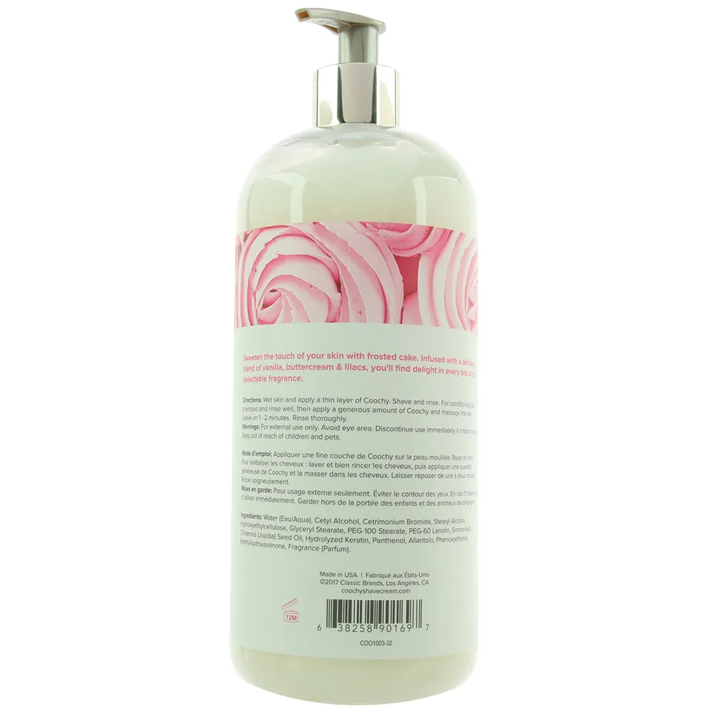 Oh So Smooth Shave Cream 32oz/946ml in Frosted Cake