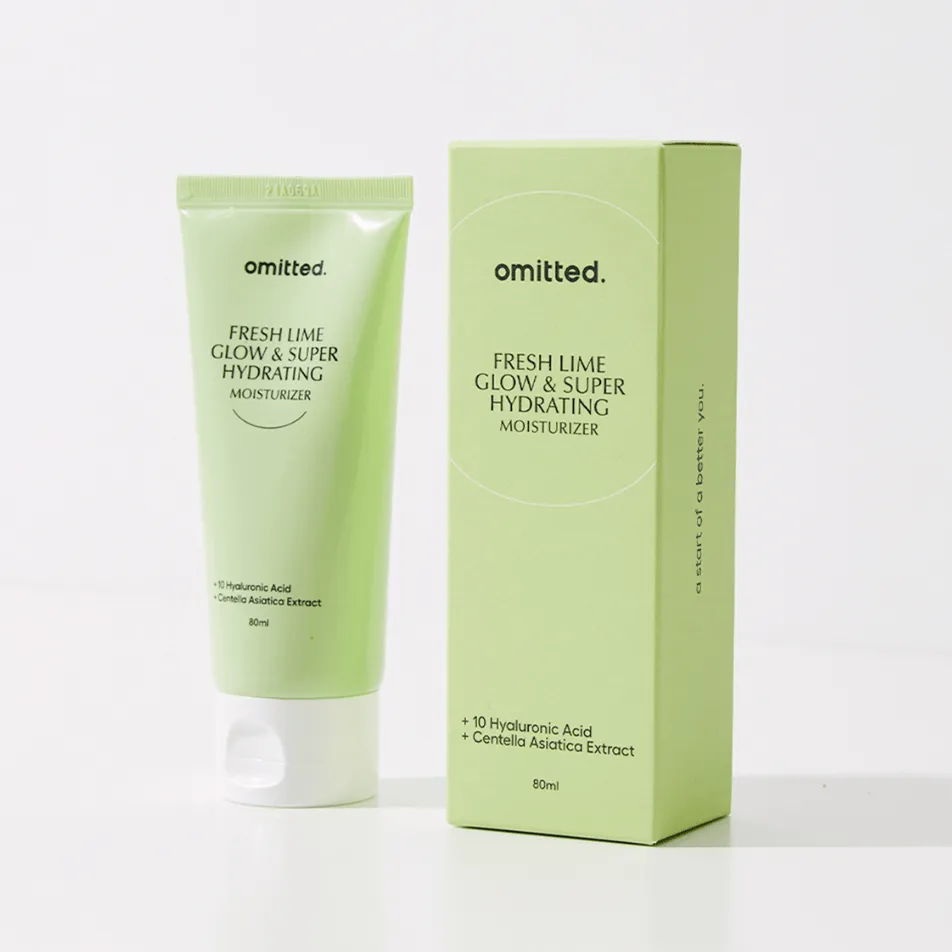 Omitted Fresh Lime Glow & Super Hydrating Moisturizer 80ml