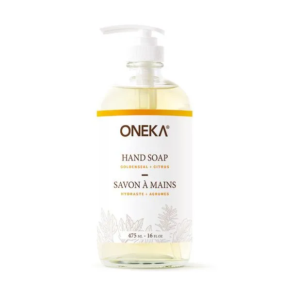 Oneka Hand Soap Goldenseal   Citrus 475ml