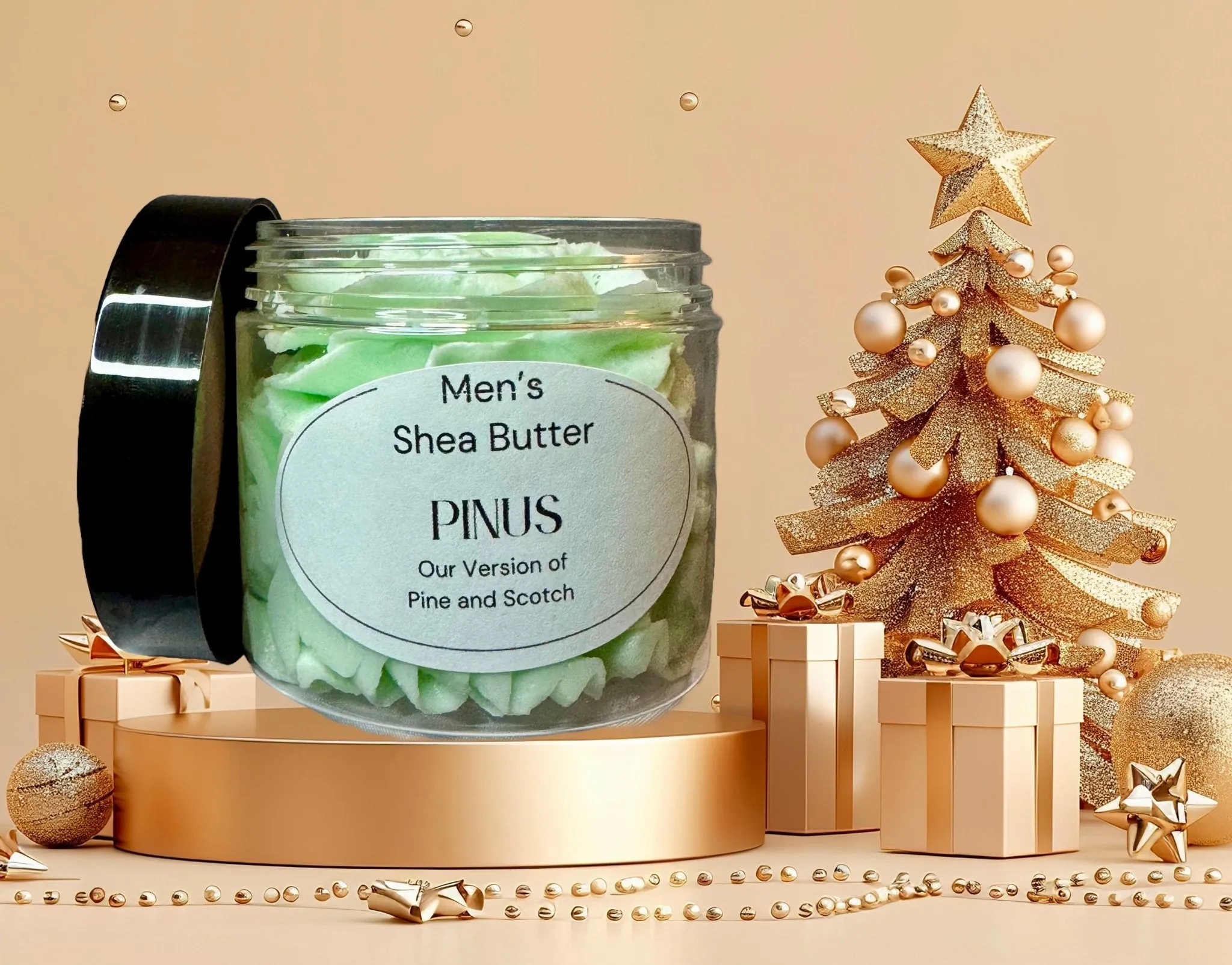 “Pinus” (Our Version of Scotch & Pine) Scented Shea Butter