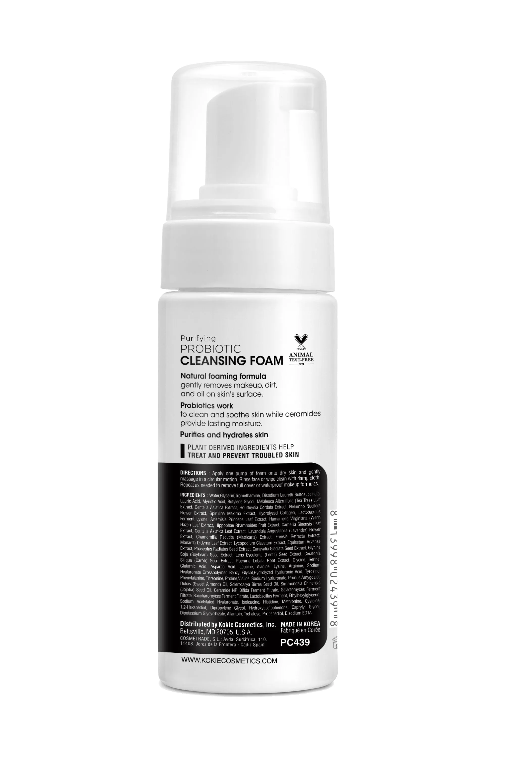 PURIFYING PROBIOTIC CLEANSING FOAM