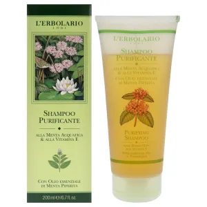 Purifying Shampoo by LErbolario for Unisex - 6.7 oz Shampoo