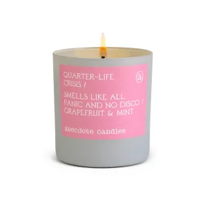 Quarter Life Crisis Tumbler Grapefruit & Mint Candle