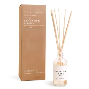 Reed Diffuser Set of 3  -Spa Day, Lavender   Sage & Island Air