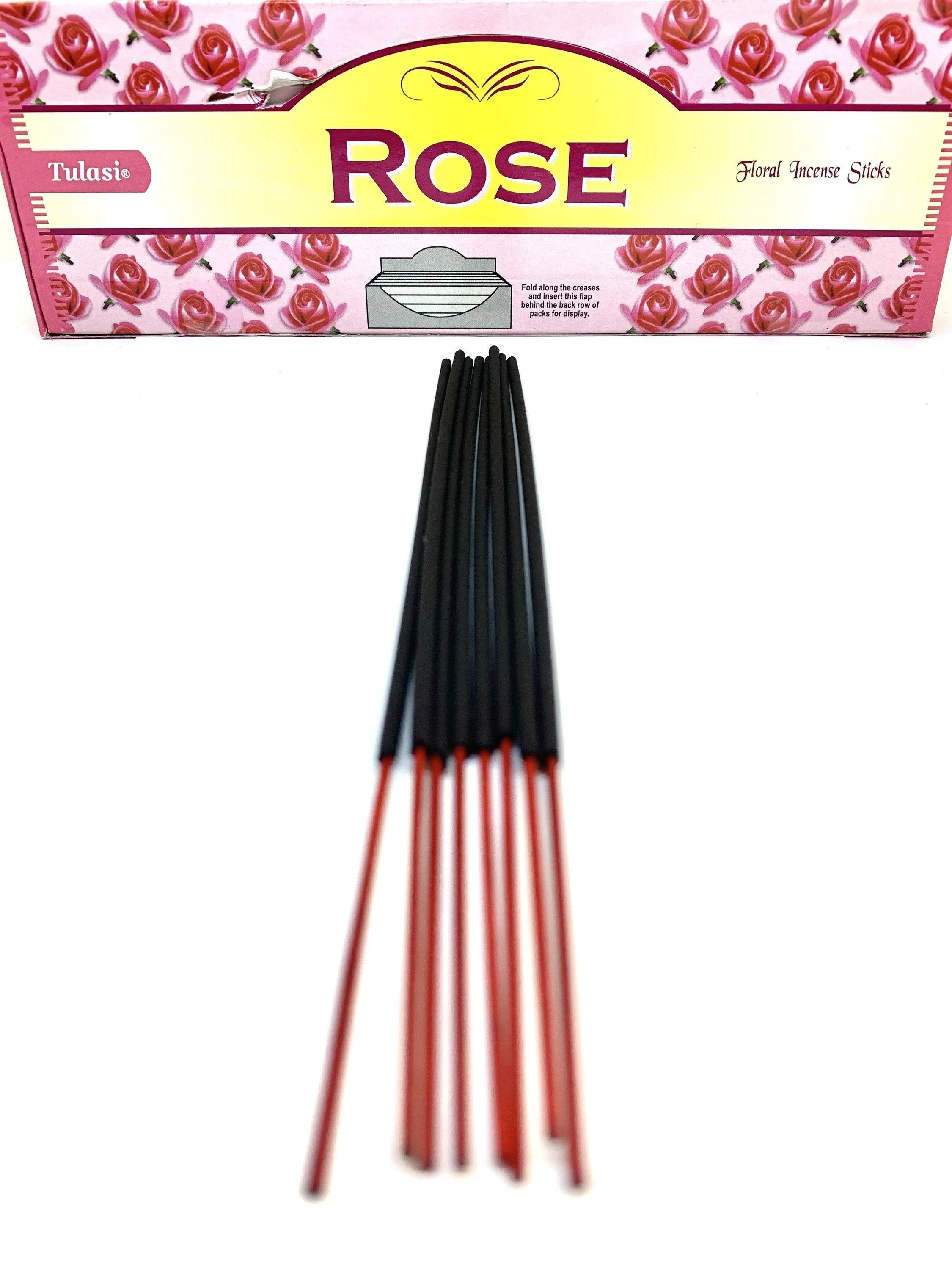 Rose Incense Sticks (Pack of 8 sticks)