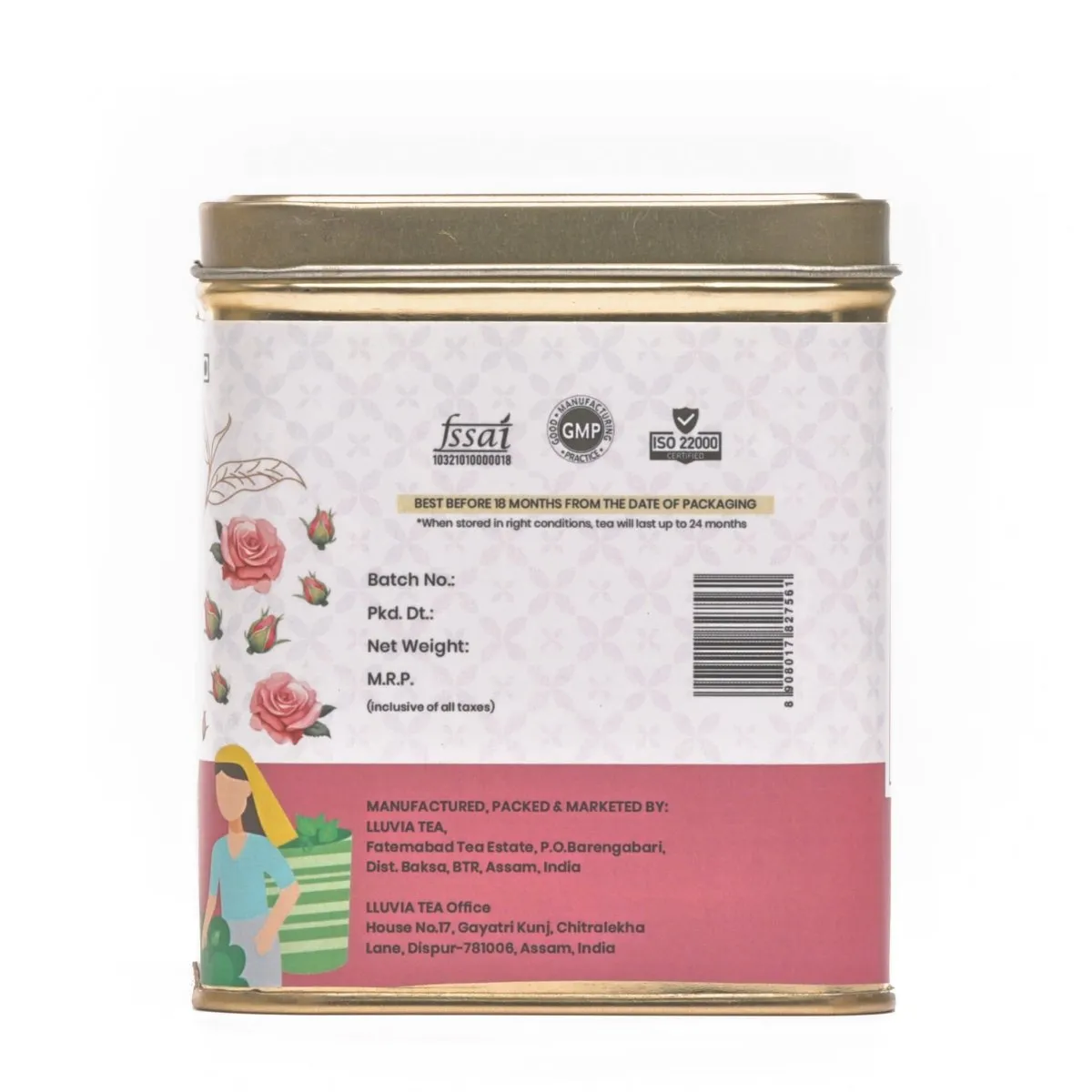 Rose Oolong Tea| Natural Detox and Stress Relief- 50g