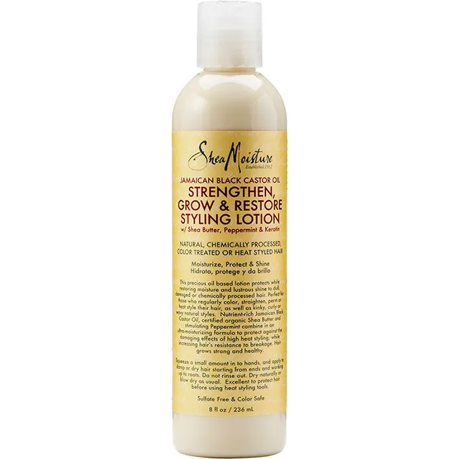 Shea Moisture: Jamaican Black Castor Oil Styling Lotion 8oz