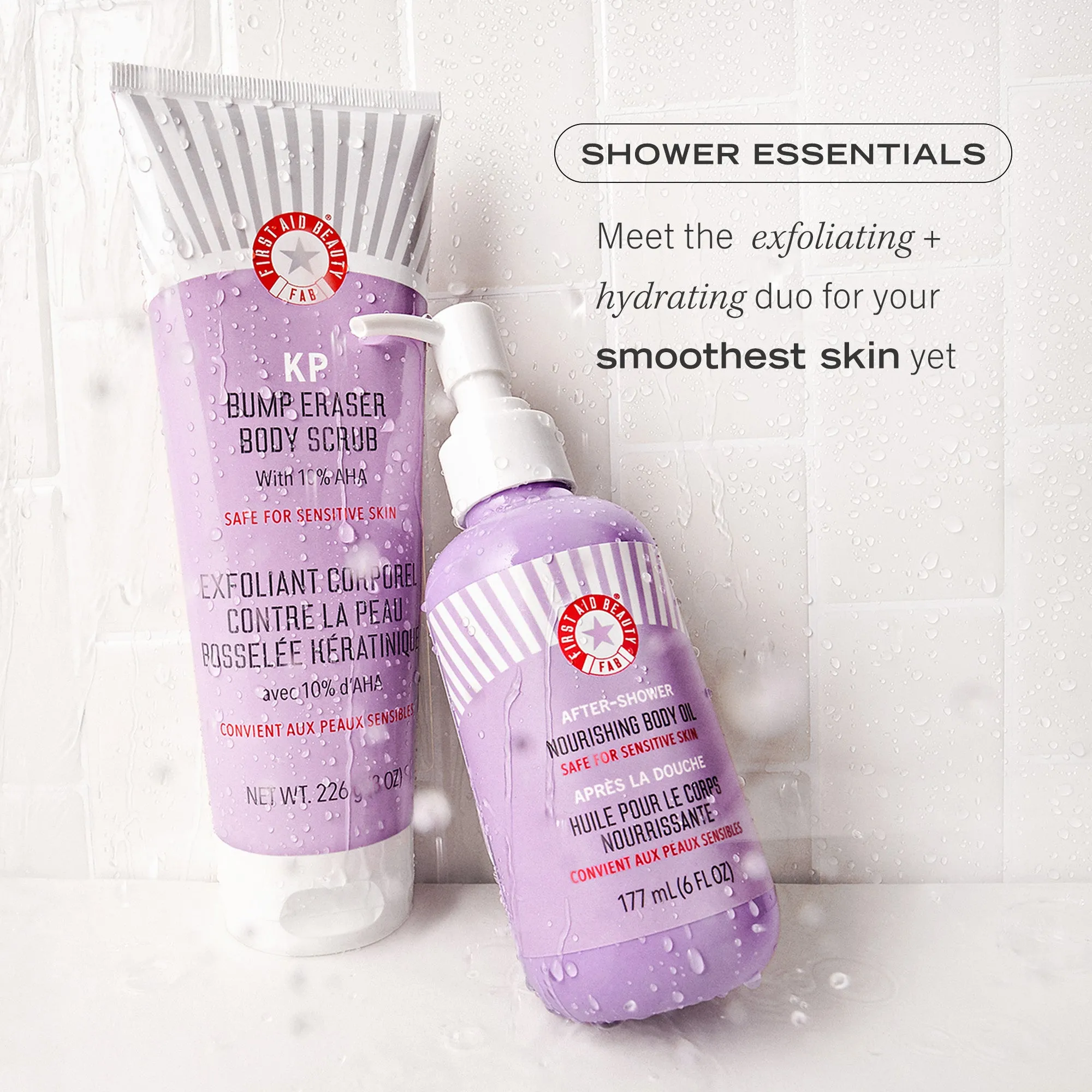 Silky Skin Shower Duo