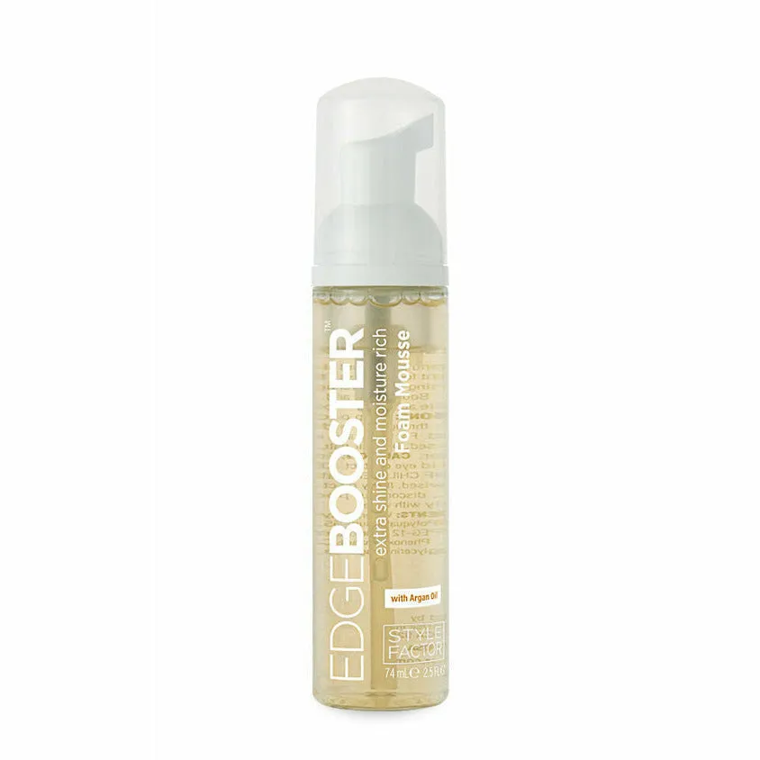 Style Factor: Edge Booster Extra Shine and Moisture Rich Foam Mousse 2.5oz