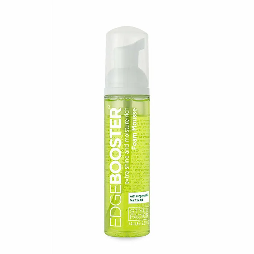 Style Factor: Edge Booster Extra Shine and Moisture Rich Foam Mousse 2.5oz