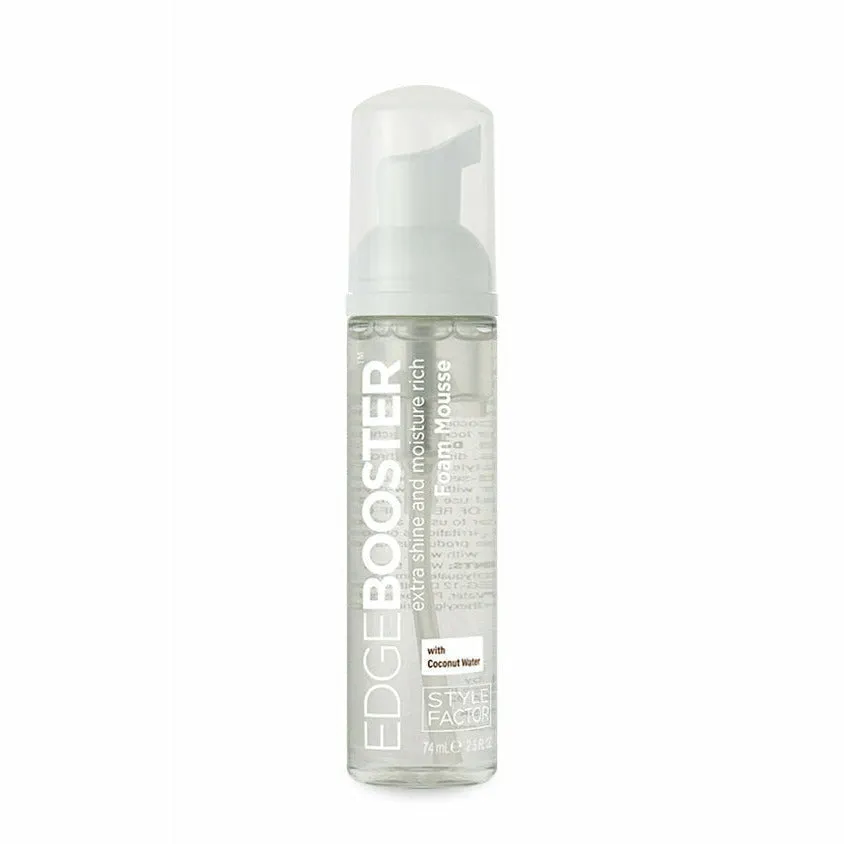 Style Factor: Edge Booster Extra Shine and Moisture Rich Foam Mousse 2.5oz