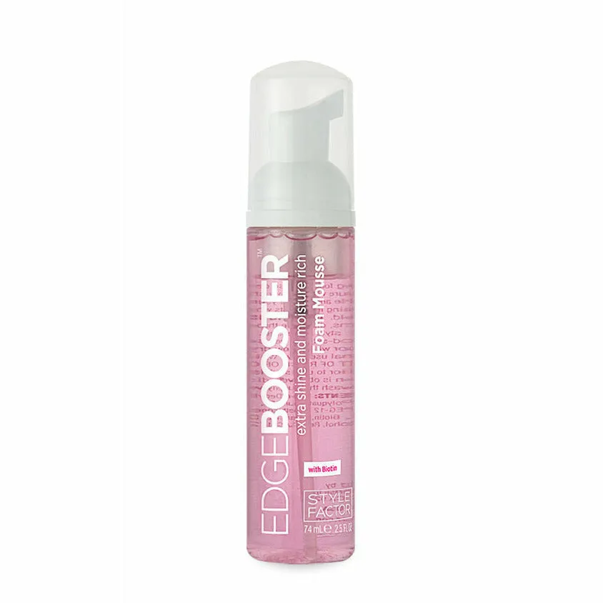 Style Factor: Edge Booster Extra Shine and Moisture Rich Foam Mousse 2.5oz