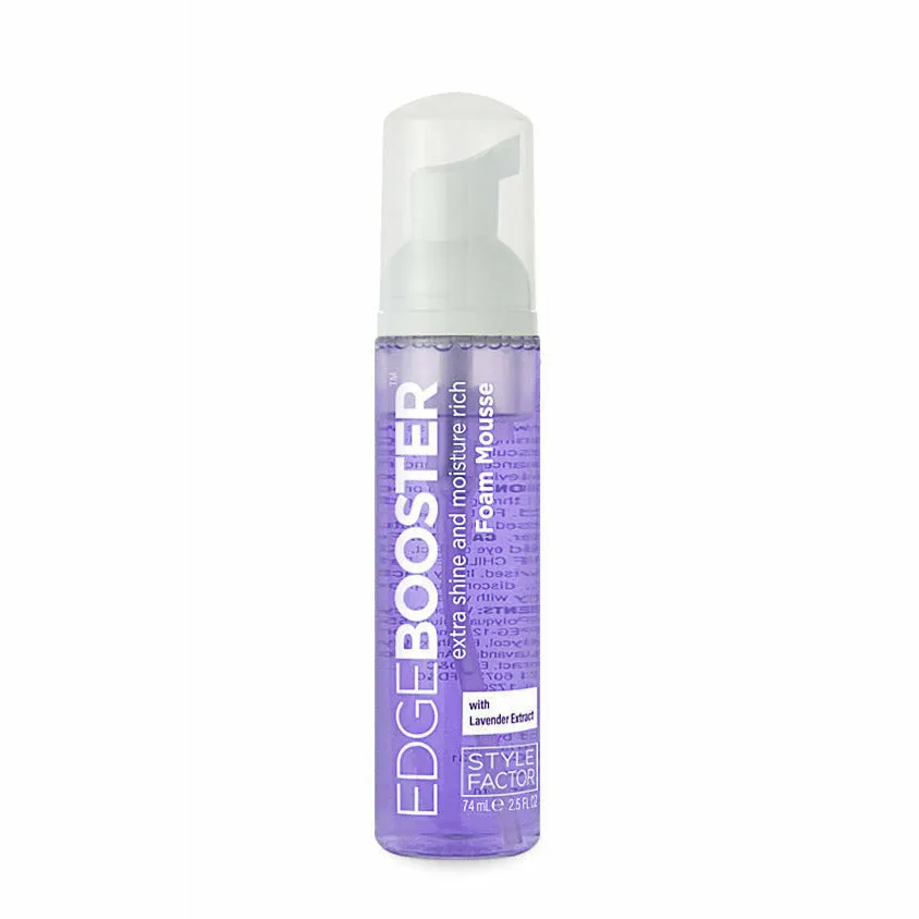 Style Factor: Edge Booster Extra Shine and Moisture Rich Foam Mousse 2.5oz